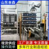 休闲食品葵花籽包装码垛生产线配套自动托盘库